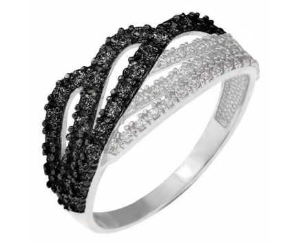 Кольцо  из серебра 925 пробы с  23-5-ZZ-R-821135b