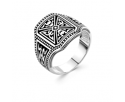 Печатка  из серебра 925 пробы с  47-5-OO-R-069851