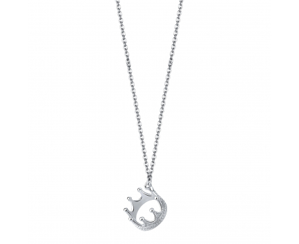 Колье «корона» из серебра 925 пробы с  47-5-OO-N-026705