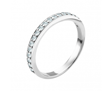 Кольцо  из серебра 925 пробы с фианитом 47-5-ZZ-R-026811
