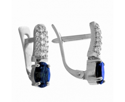 Серьги  из серебра 925 пробы с  23-5-SZ-E-083319