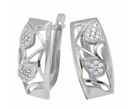 Из серебра 925 пробы с фианитом 23-5-ZZ-E-083503