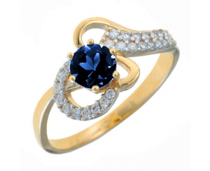 Кольцо  из серебра 925 пробы с  23-9-SZ-R-082378