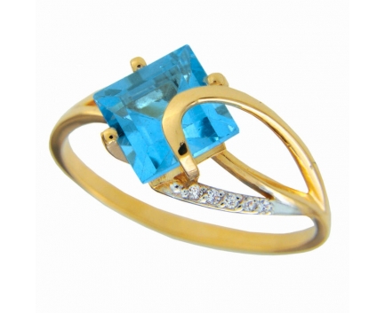 Кольцо  из серебра 925 пробы с  23-9-BZ-R-082318