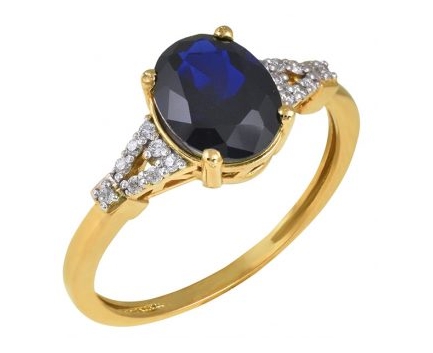Кольцо  из серебра 925 пробы с  23-9-SZ-R-821114