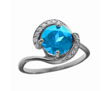 Кольцо  из серебра 925 пробы с  23-5-BZ-R-082272