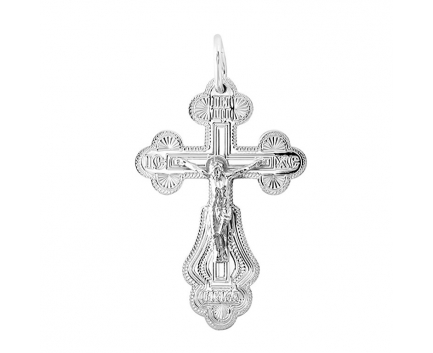 Подвеска «православный крест» из серебра 925 пробы с  23-5-OO-P-008102r