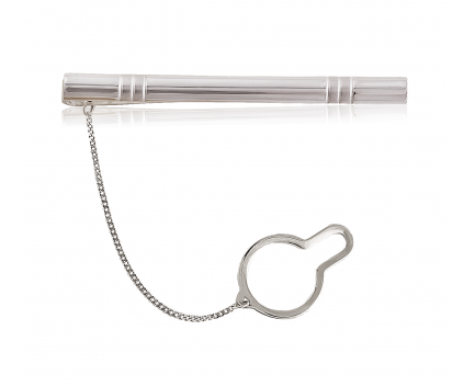 Зажим для галстука из серебра 925 пробы с  30-5-OO-T-070012